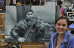 Paris Subway Violin Player
