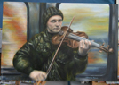 Paris Subway Violin Player
